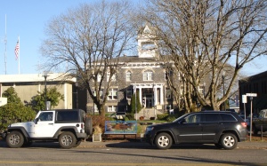 Cropped town hall